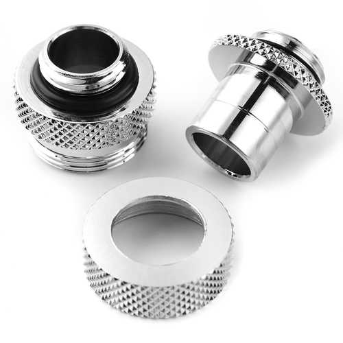 Dual G1/4 External Thread Water Cooling SLI Expansion Joint Fittings Connector