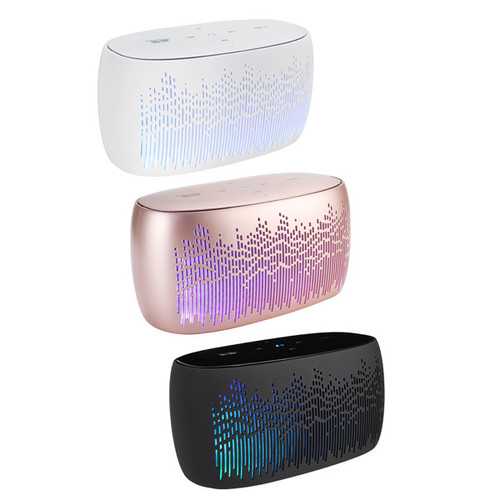 Portable Wireless Bluetooth Super Bass Optional LED Light Modes Speaker For Tablet Cellphone