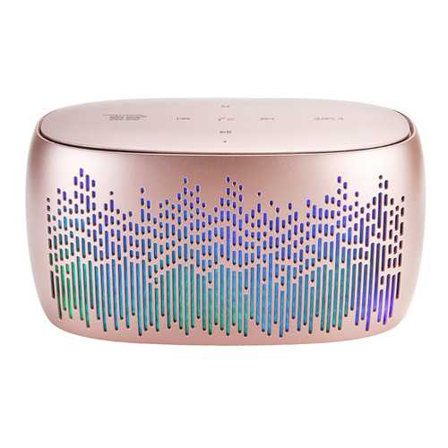 Portable Wireless Bluetooth Super Bass Optional LED Light Modes Speaker For Tablet Cellphone