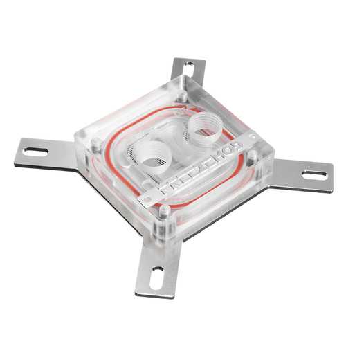 G1/4 Copper CPU Water Cooling Block Waterblock Supports RGB AURA Function