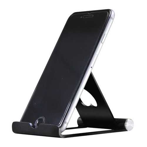 Bakeey Aluminum Alloy Anti-slip Multi-angle Adjustable Desktop Phone Holder Stand for Mobile Phone