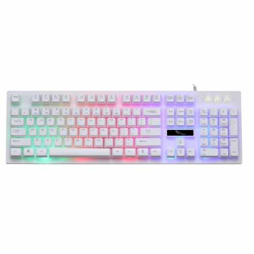 G20 104 Keys Mechanical Hand-feel Colorful Backlit Gaming Keyboard