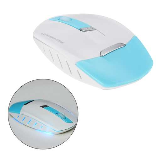 Ultra Thin Mute 2.4GHz Wireless 101 Keys Keyboard and 1600DPI Mouse Combo Set for Desktop Laptop