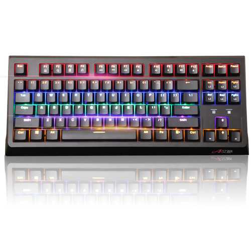 Akko MX300 87 Key NKRO USB Wired Mixed Color Backlit Mechanical Gaming Keyboard