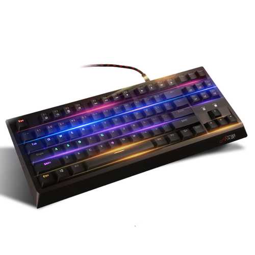 Akko MX300 87 Key NKRO USB Wired Mixed Color Backlit Mechanical Gaming Keyboard