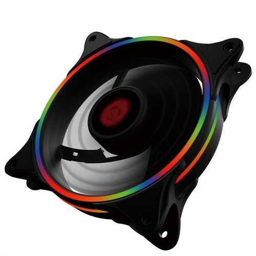 1PCS 120mm 3Pin 4Pin RGB Backlit CPU Cooling Fan Cooler Silent Radiator Heatsinks for Computer Case