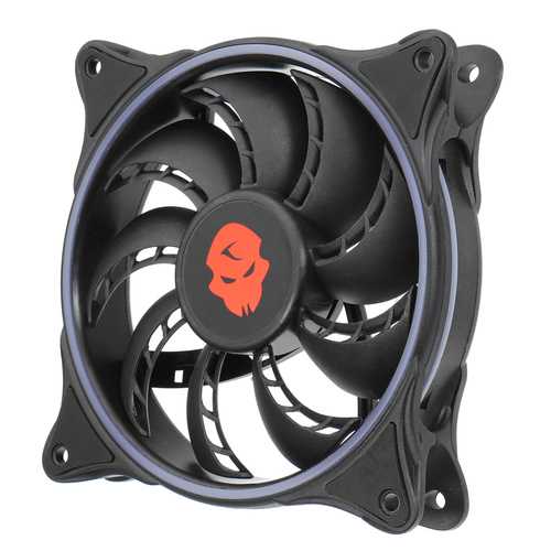 1PCS 120mm 3Pin 4Pin RGB Backlit CPU Cooling Fan Cooler Silent Radiator Heatsinks for Computer Case