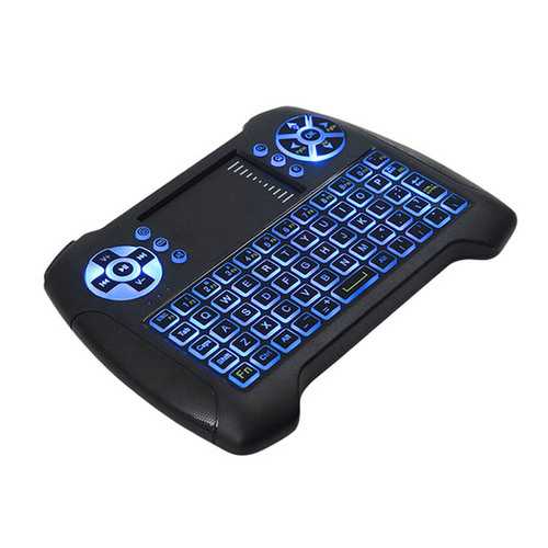 2.4GHz Mini Backlit Wireless Keyboard Air Mouse with Touchpad For Android TV Box Mini PC