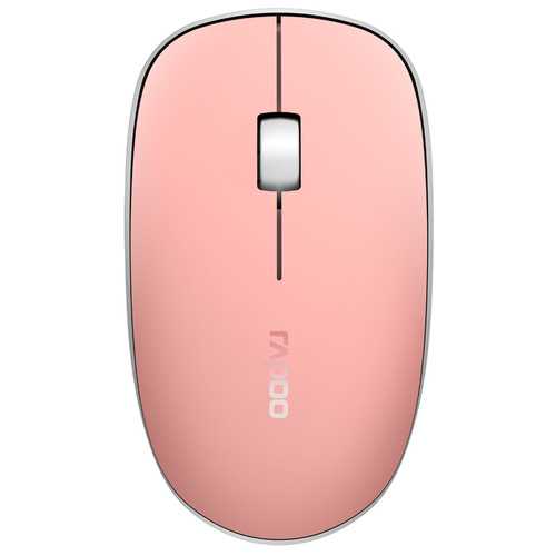 Rapoo M200 1300DPI Multi-Mode Bluetooth 3.0/4.0 2.4GHz Wireless Optical Mouse for Laptops Tablets