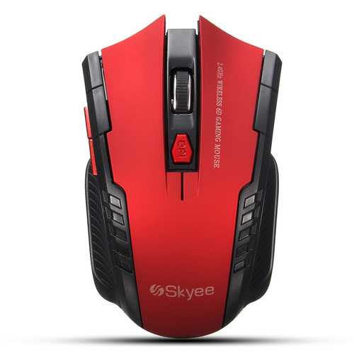 Skyee 2000DPI 2.4GHz Wilreless 6 Key Portable Optical Mouse for Desktop PCs Laptops