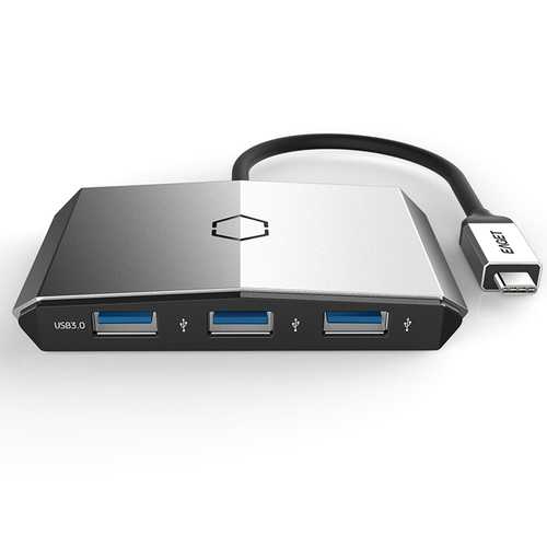 Eaget CH35s 3 In 1 Type-C to 3 USB 3.0 Ports Type-C SD TF Hub Reader For MacBook Tablet PC