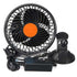 12V/24V 6 Inch 360 Degree Rotation Car Auto Air Cooler Fan Suction Cup Quiet Vehicle