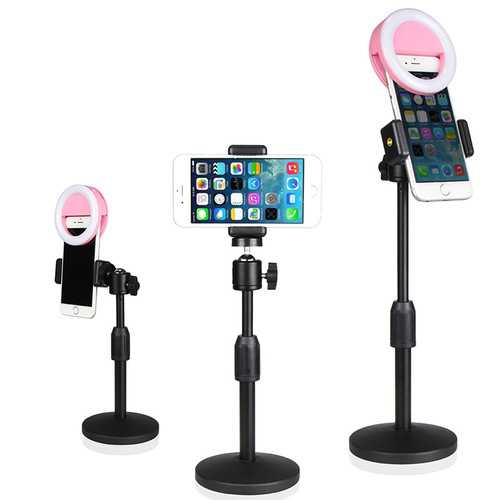 Universal Live Stream 360 Degree Rotation Extendable Arm Desktop Phone Holder Stand for Xiaomi