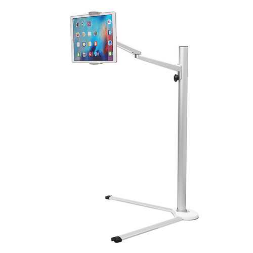 2 Arm Height Adjust Musician Floor Bed Stand For IPAD Pro/IPAD/tablet/iPhone/KINDLE