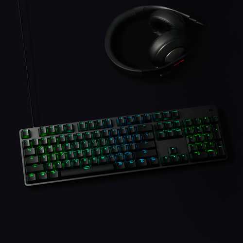 Xiaomi RGB Backlight 104Keys Mechanical Gaming Keyboard Aluminum Alloy USB Wired Keyboard