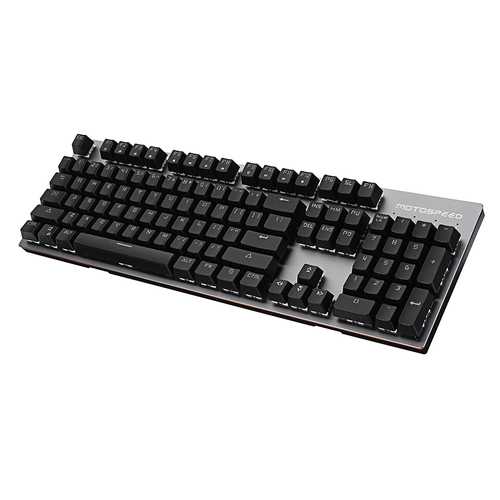 Motospeed GK89 2.4G Wireless 104Keys USB Wired Mechanical Gaming Keyboard Outemu Switch LED Light