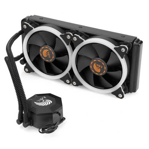 All-in-One 240mm CPU Water Cooler Water Cooling Radiator for Intel LGA775/2011/1150 AMD AM4