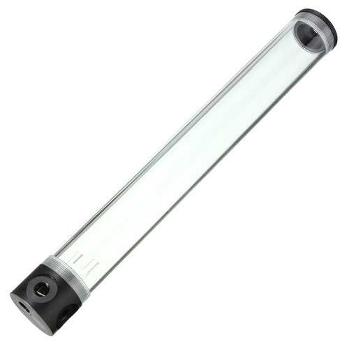 G1/4 T Thread 50mm x 400mm Water Cooling Reservoir Cylinder Water Tank for PC Cooling System