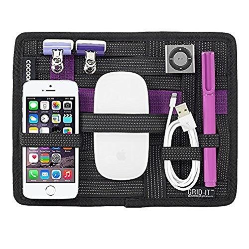 Cocoon GRID-IT! Small Accessory Organizer - Purple