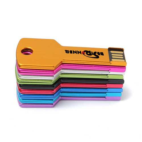 Bestrunner 2GB USB Metal Key Drive Flash Memory Drive Thumb Design