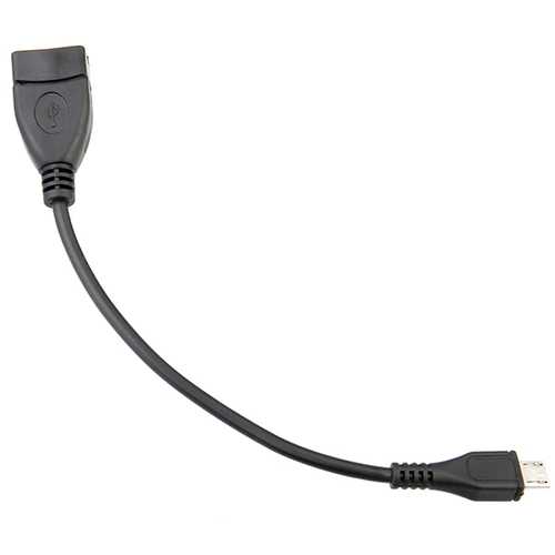 Universal Micro USB 2.0 5 Pin Tablet OTG Cable Adapter Port