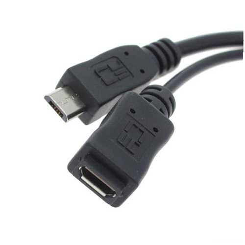 2 in 1 Femal OTG Plug To Male Micro USB Adapter Cable For Tablet