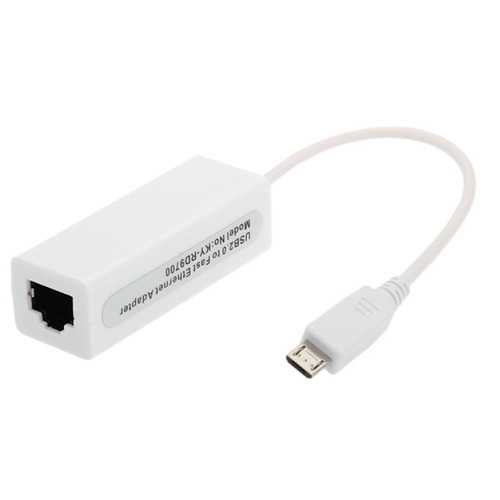 Micro Port USB 2.0 to fast Ethernet Network Adapter