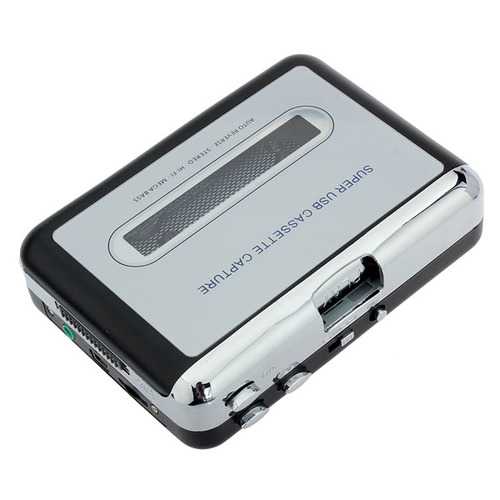 12V 10W USB Stereo Cassette Capture Cassette To MP3 Transducer