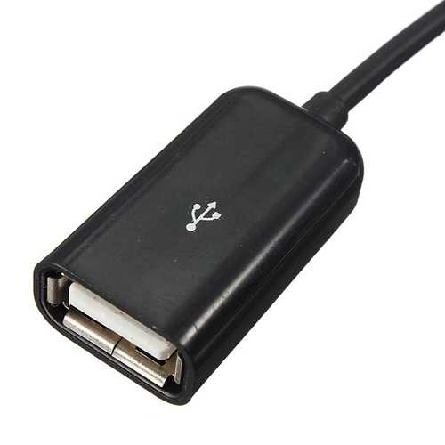 Dual Micro USB Host OTG Hub Adapter Cable For Tablet