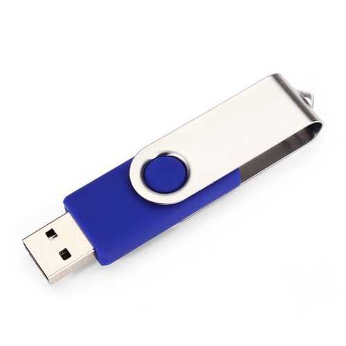 5 x 1GB Mini USB 2.0 Flash Memory Blue Foldable U Disk