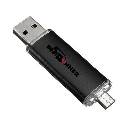 Bestrunner 16G USB to Micro USB Flash Drives U Disk For PC and OTG Smartphone