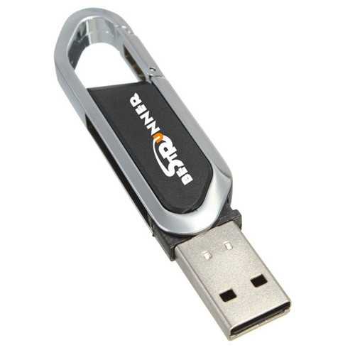 Bestrunner 32G Swivel Key Chain Flash Drive USB 2.0 Pen Memory U Disk