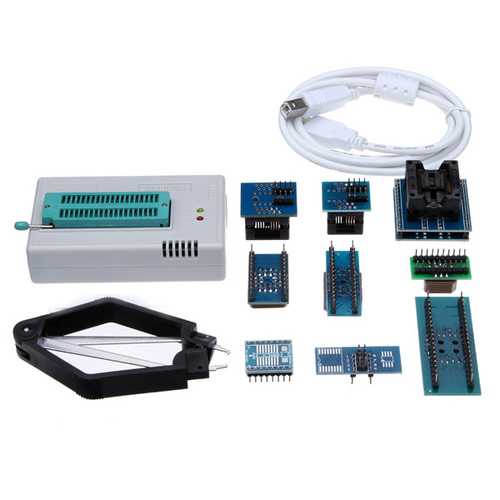 TL866II Pro USB BIOS Universal Programmer Kit With 9 Pcs Adapter