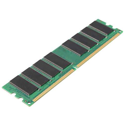 1GB DDR333 MHz PC2700 Non-ECC Desktop Computer DIMM Memory 184 Pins