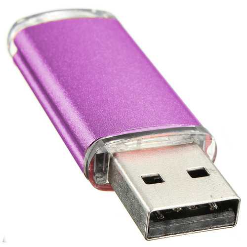 5 x 128MB USB 2.0 Flash Drive Candy Purple Memory Storage Thumb U Disk