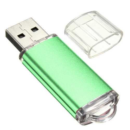 10 x 128MB USB 2.0 Flash Drive Candy Green Memory Storage Thumb U Disk