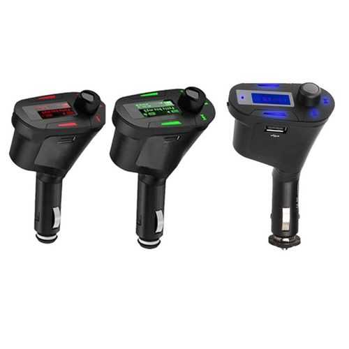 Car Kit Bluetooth Hands-free FM Transmitter MP3 Player USB Charger