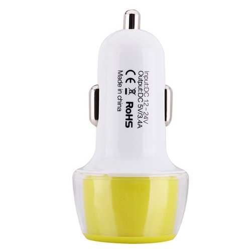 Nillkin 2.4A Jelly Universal Dual USB Car Charger For Smartphone