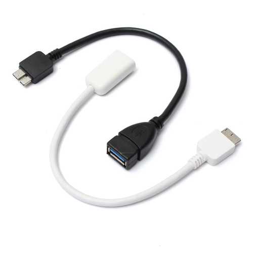 USB 3.0 A Female To Micro B Male OTG Data Cable For Samsung Note 3