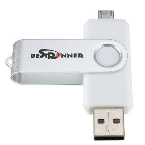 Bestrunner 32G OTG USB Flash Drives U Disk USB to Micro For PC and Smartphone