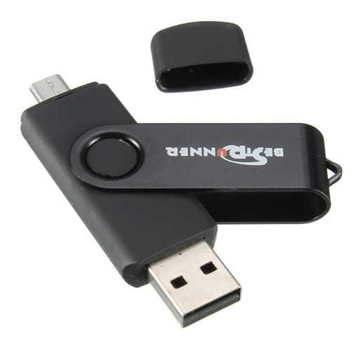 Bestrunner 32G OTG USB Flash Drives U Disk USB to Micro For PC and Smartphone