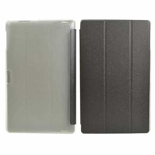 Folio Transparent Shell PU Leather Case For ALLDOCUBE Cube I10 Tablet