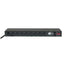 APC Metered Rack PDU 1U Power Distribution Strip With Integrated Cable 120V rack-mountable AP7801B