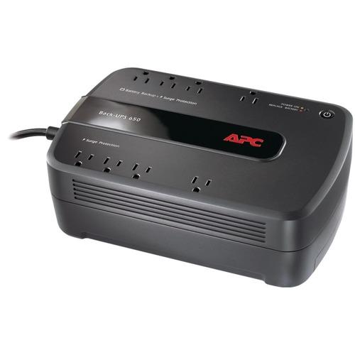 APC(R) BE650G1 Back-UPS 650 8-Outlet 650VA System