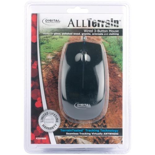 Digital Innovations 4230800 AllTerrain(TM) Wired Desktop Mouse