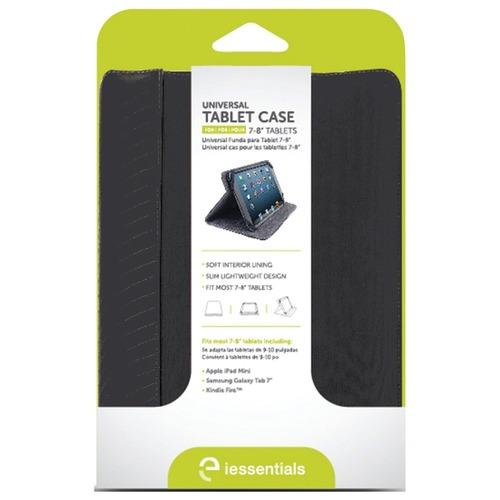 iEssentials(R) IE-UF7-BK 7-8 Universal Tablet Cases (Black)