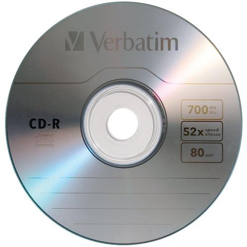 Verbatim(R) 97955 700MB 80-Minute CD-Rs, 10 pk