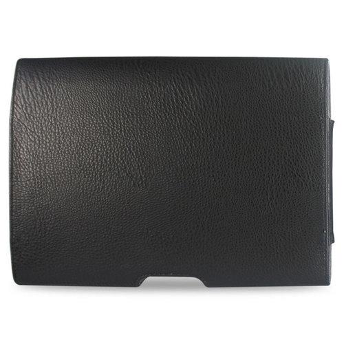 HORIZONTAL POUCH APPLE IPAD3 PLUS BLACK HORSE SKIN PATTERN