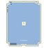 Semikolon 9930009 Removable Skin for iPad 2 - Ciel Sky Blue