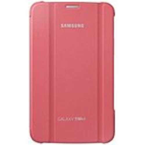 Samsung Carrying Case (Book Fold) for 7 Tablet - Berry Pink - Synthetic Leather